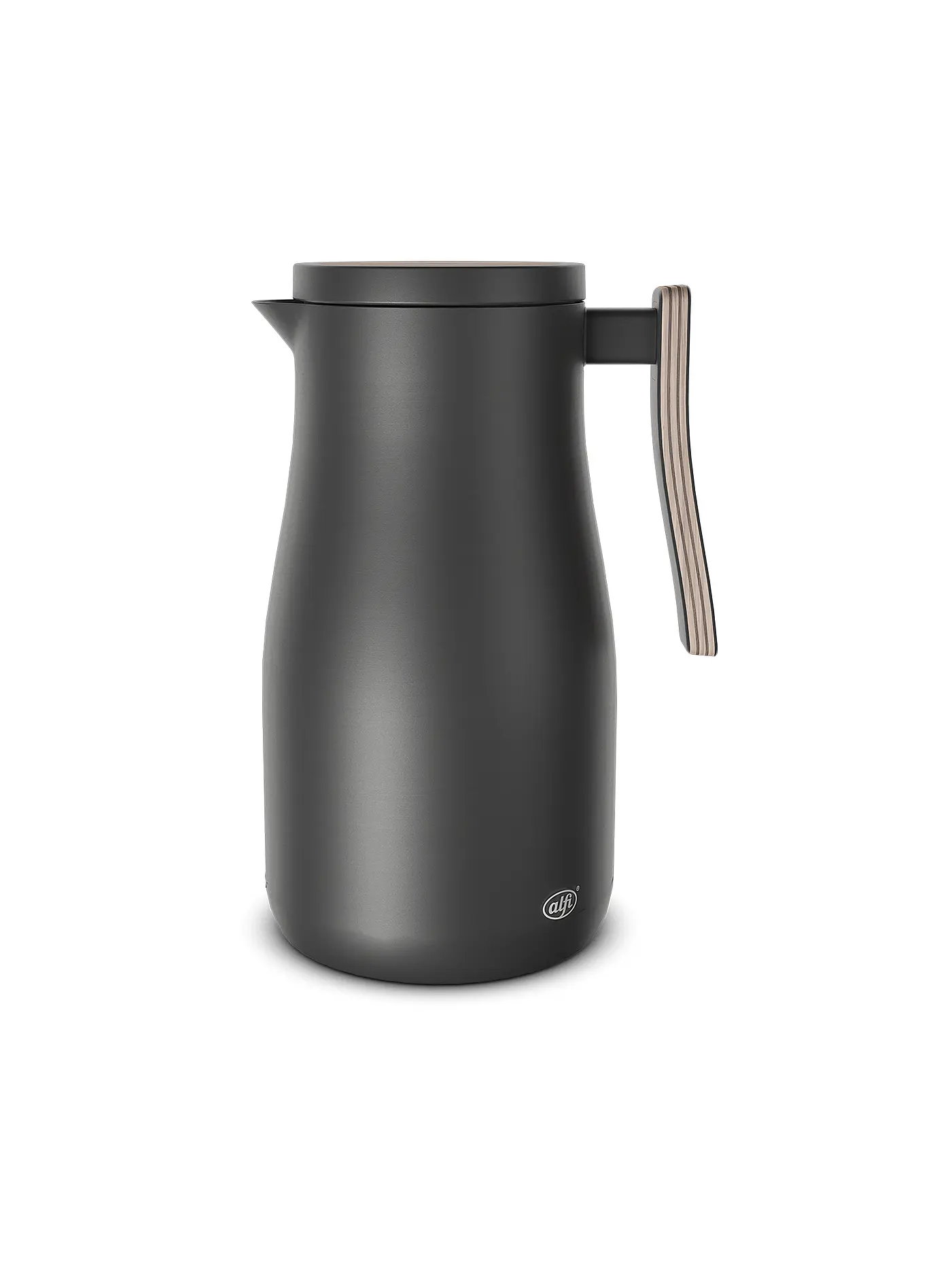 ALFI | Isolierkanne Studio Allure 1l Schwarz/Eiche | 